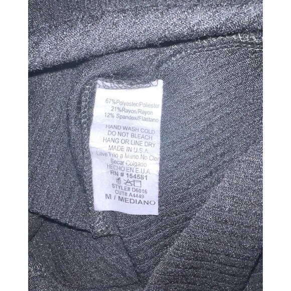 Fashion Nova Dolman Daze Black Ribbed Knit Mini Dress Size M Polyester Blend - Picture 5 of 5